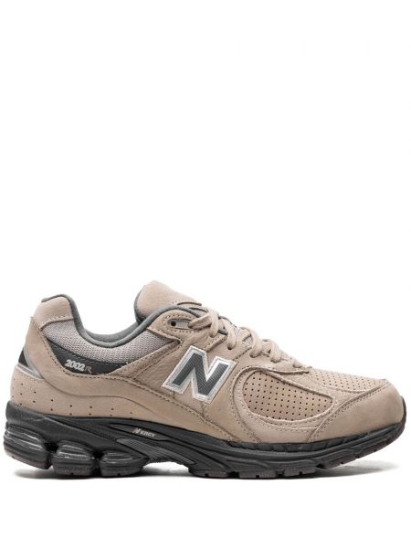 Baskets avec applique New Balance marron