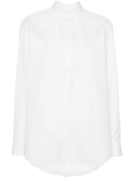 Bavlněná košile Fendi bílá