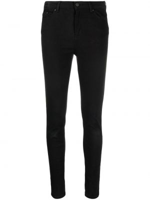 Pantaloni skinny fit Karl Lagerfeld negru