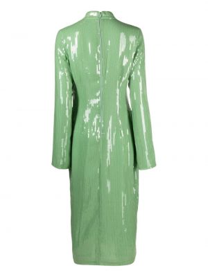 Sukienka koktajlowa De La Vali zielona