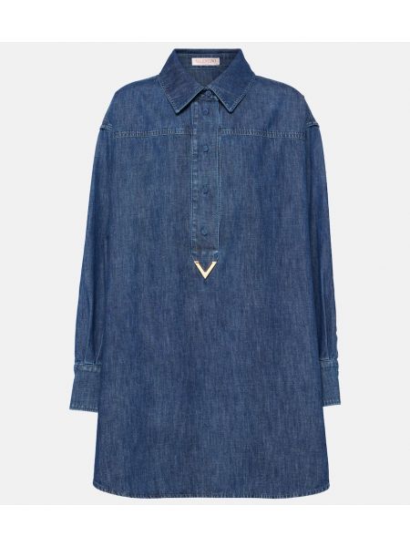 Jeanskleid Valentino blau