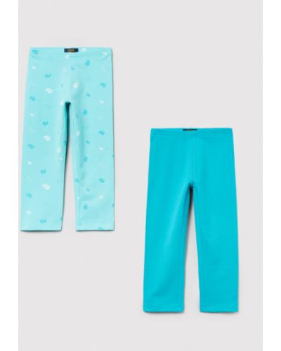 OVS 2 darab leggins 1483253 Kék Slim Fit