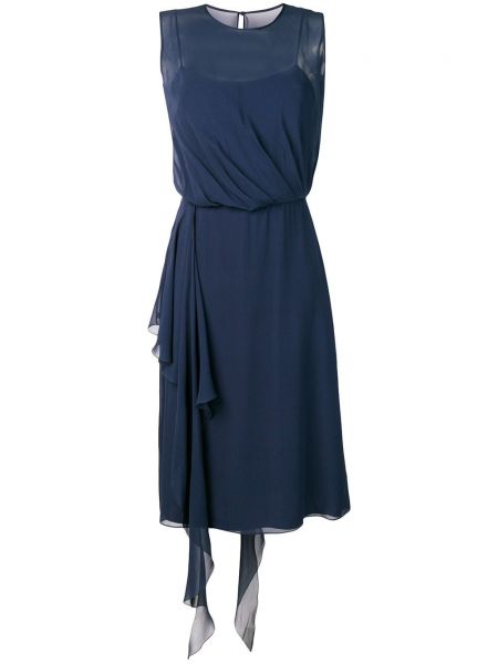 Вечерна рокля Max Mara синьо