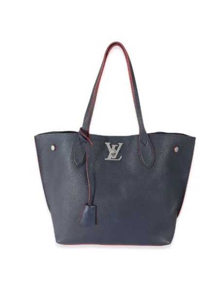 Duże torby skórzana retro Louis Vuitton Vintage