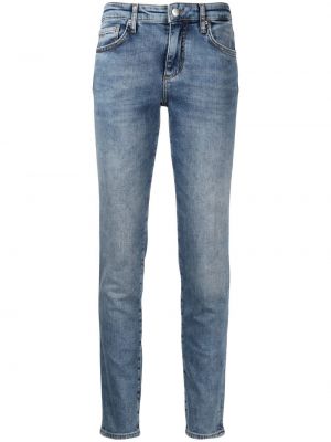 Lav midje skinny jeans Armani Exchange blå