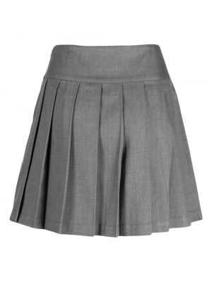 Plisované mini sukně :chocoolate šedé