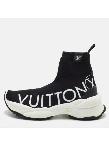 Sneakersy retro Louis Vuitton Vintage czarne