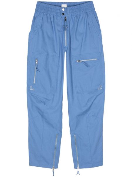 Pantalon droit Marant bleu
