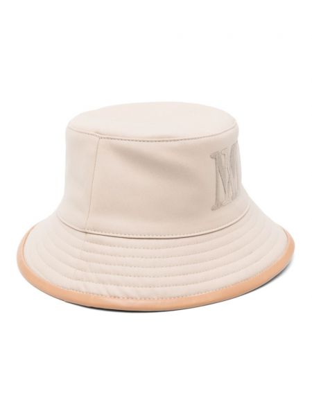 Siuvinėtas kepurė Max Mara smėlinė