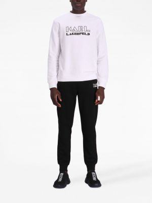 Jersey sporthose mit print Karl Lagerfeld schwarz