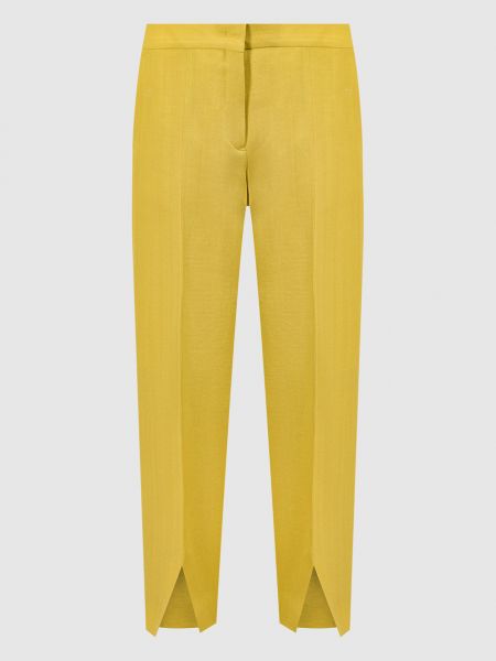 Желтые брюки Jil Sander