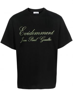 Oversize t-shirt Jean Paul Gaultier schwarz