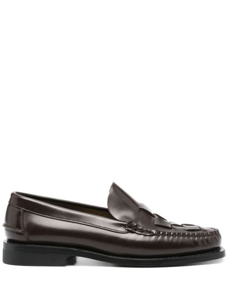 Loafers en cuir Hereu marron