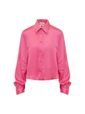 Bluse Semicouture pink