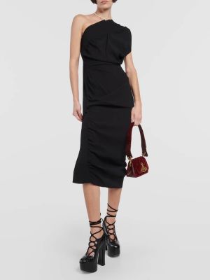 Midi haljina Vivienne Westwood crna