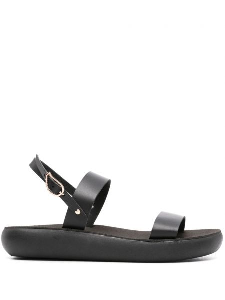 Kožené remienkové sandále Ancient Greek Sandals čierna