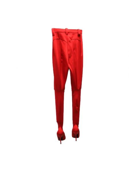 Spodnie retro Balenciaga Vintage czerwone
