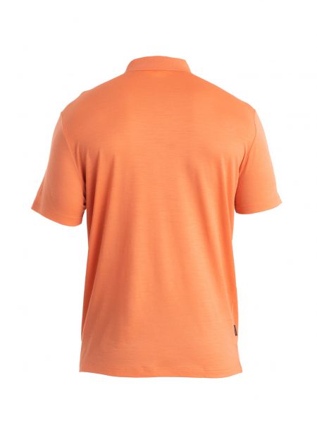 Marškinėliai ilgomis rankovėmis Icebreaker oranžinė