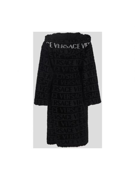 Szlafrok Versace czarny
