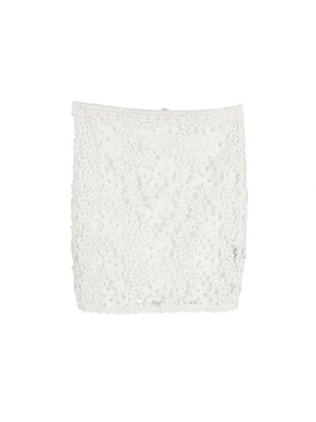 Spódnica bawełniana Isabel Marant Pre-owned biała