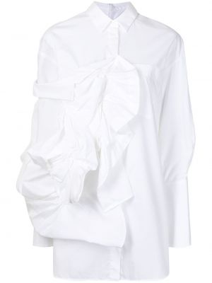 Biała koszula zapinane na guziki Enfold, biały