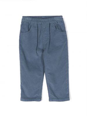 Pantaloni chino di velluto a coste Knot blu