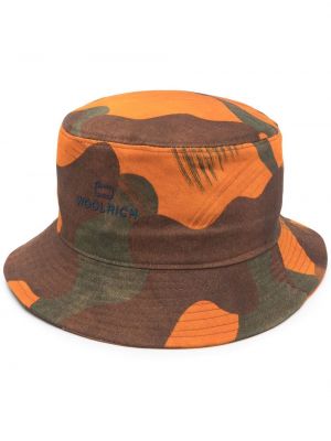 Cappello con stampa camouflage Woolrich