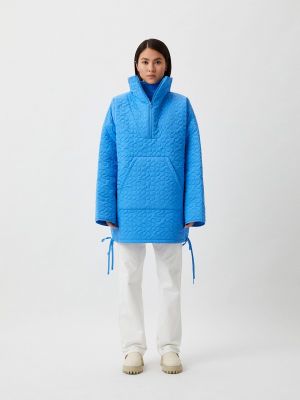 Утепленная демисезонная куртка Choux синяя