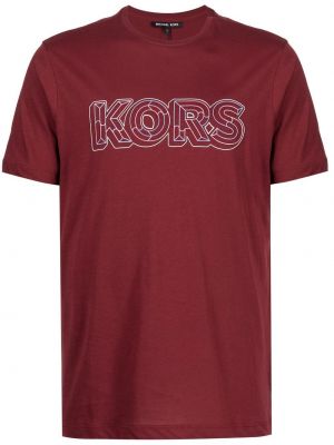 T-shirt Michael Kors röd