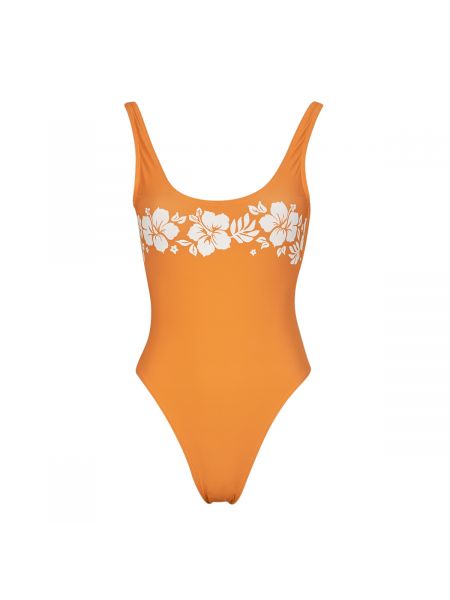 Jednodílné plavky Billabong oranžové