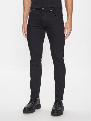 Blugi skinny Versace Jeans Couture negru