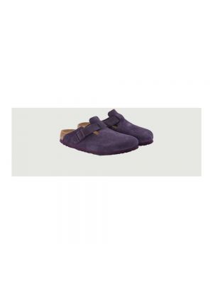 Calzado de cuero Birkenstock violeta