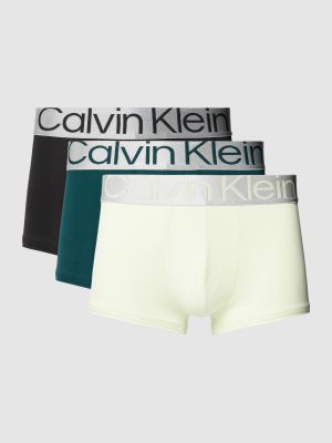 Bokserki slim fit Calvin Klein Underwear zielone