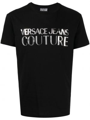 T-shirt Versace Jeans Couture svart