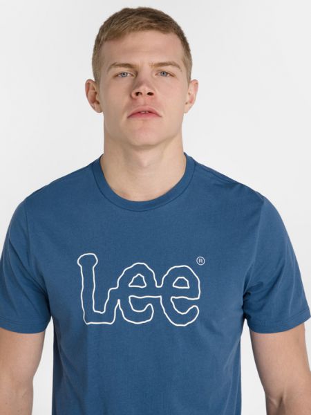Koszulka Lee niebieska