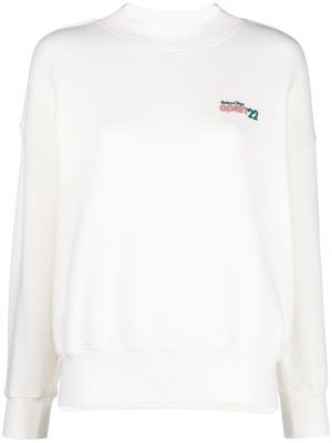 Trykt sweatshirt Reina Olga hvit