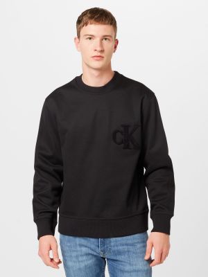 Džemperis Calvin Klein Jeans melns