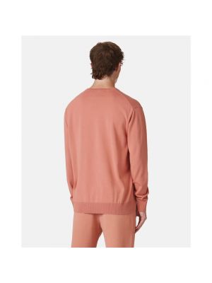 Jersey de tela jersey de cuello redondo Iceberg rosa