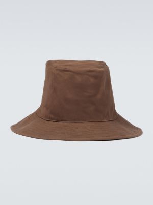 Памучна шапка Undercover кафяво