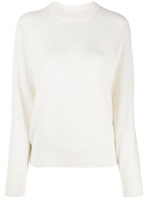 Кашмирен пуловер Maison Margiela бяло