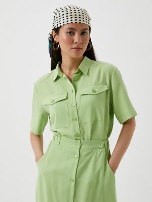 Рубашка Libellulas зеленая