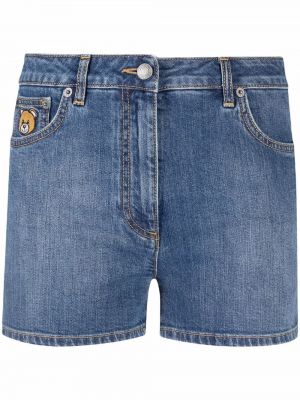 Jeans-shorts Moschino blå