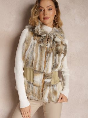 Beżowa Kamizelka Lust Fox Other