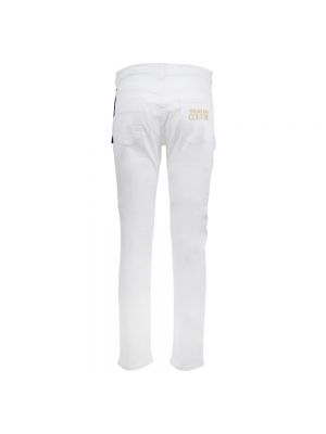 Slim fit skinny jeans Versace Jeans Couture weiß