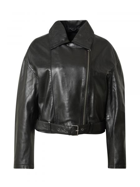 Veste de cuir Freaky Nation noir