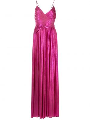 Abendkleid mit plisseefalten Retrofete pink