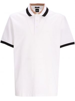 Poloshirt Boss hvid