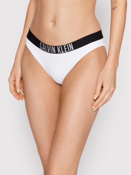 Klasikinis maudymosi kostiumėlis Calvin Klein Swimwear balta
