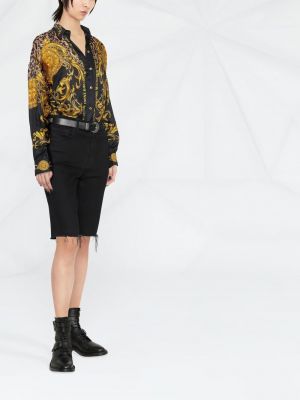 Džínová košile s potiskem Versace Jeans Couture