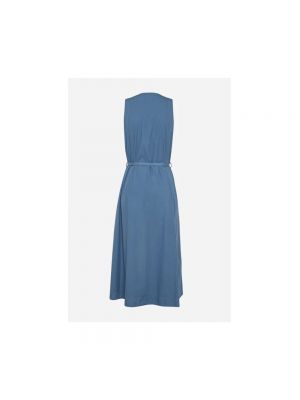 Sukienka długa Pomandere niebieska